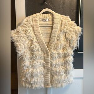 Shop Talulah boutique faux fur vest sz medium